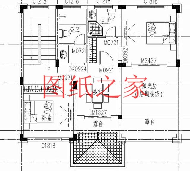 三層農(nóng)村自建房，結(jié)構(gòu)簡(jiǎn)單，造價(jià)低，拿到圖紙就能施工！