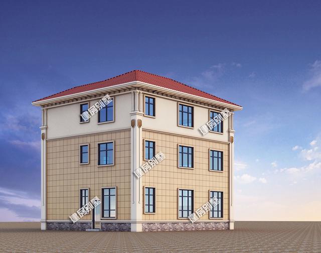 兩套開間都是12.8米的三層農(nóng)村自建房，精致漂亮，鄰居們的眼紅是最好的認(rèn)可！