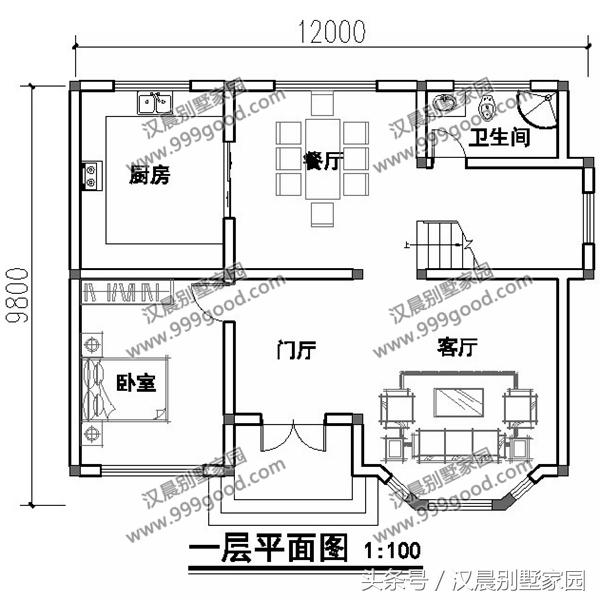 推薦5款開間基本都是12米的農(nóng)村別墅設(shè)計(jì)圖，不僅外觀美，而且40萬就能建起！