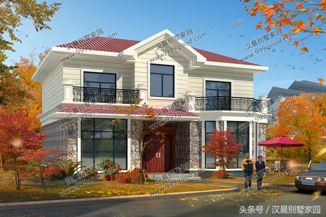 推薦5款開間基本都是12米的農(nóng)村別墅設(shè)計(jì)圖，不僅外觀美，而且40萬就能建起！