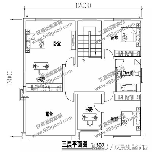 推薦5款開間基本都是12米的農(nóng)村別墅設(shè)計(jì)圖，不僅外觀美，而且40萬就能建起！