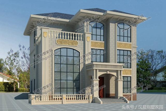 推薦5款開間基本都是12米的農(nóng)村別墅設(shè)計(jì)圖，不僅外觀美，而且40萬就能建起！