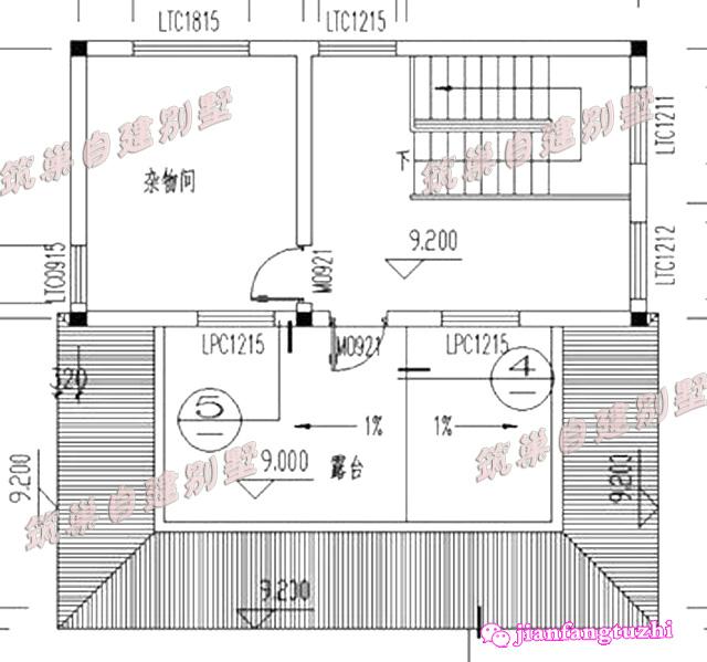 兩套占地100平以內(nèi)的農(nóng)村自建房，戶型1屬于中式風(fēng)格，戶型2是流行的歐式風(fēng)格，一起來看看。
