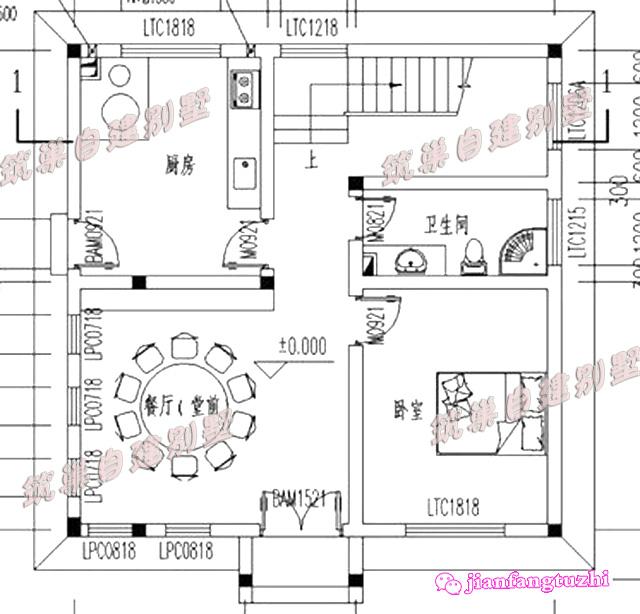 兩套占地100平以內(nèi)的農(nóng)村自建房，戶型1屬于中式風(fēng)格，戶型2是流行的歐式風(fēng)格，一起來看看。