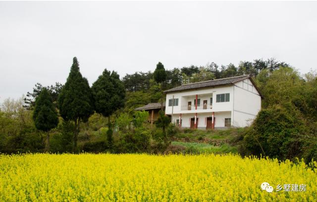 下半年新款三層農村自建房，方便實用，臥室多，農村蓋房就選它！