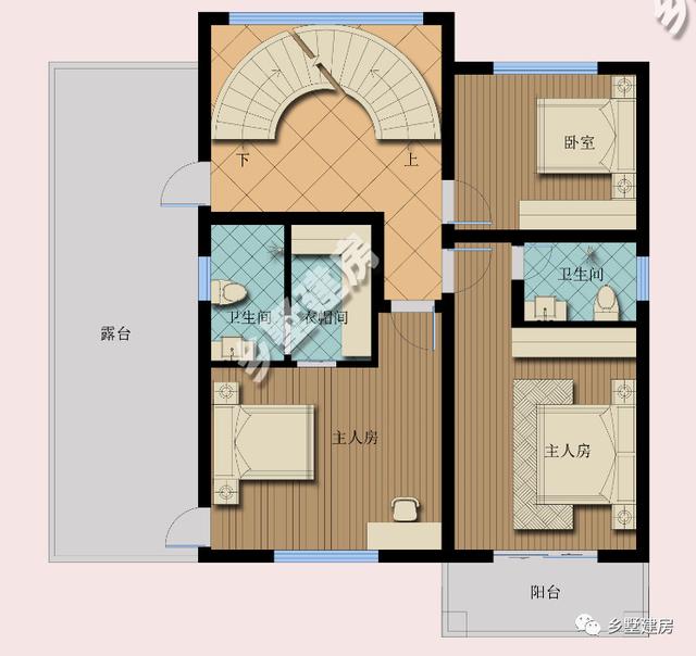 下半年新款三層農村自建房，方便實用，臥室多，農村蓋房就選它！