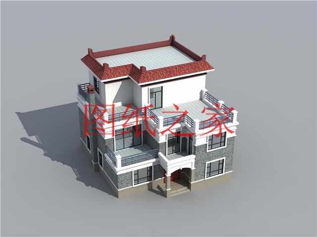 2款占地160平的農(nóng)村三層別墅設(shè)計圖，造價只要30萬，一起來看看吧！