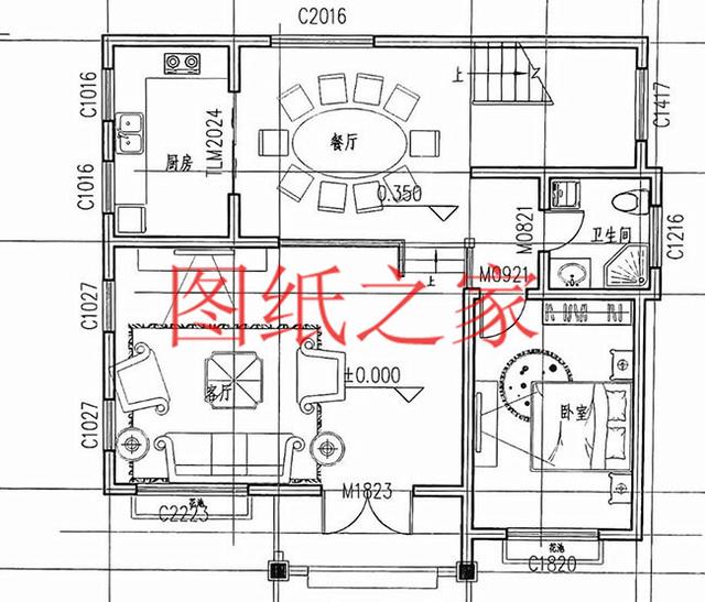 3款占地110平方米多臥室設(shè)計(jì)的別墅設(shè)計(jì)圖，人口再多也住的下！