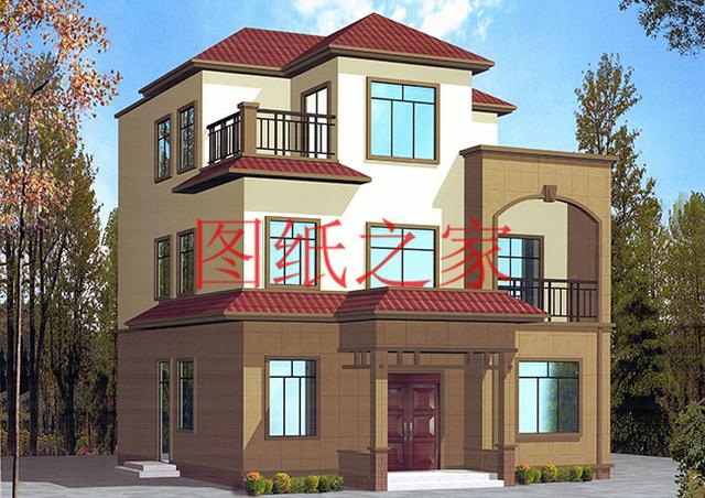 3款占地110平方米多臥室設(shè)計(jì)的別墅設(shè)計(jì)圖，人口再多也住的下！