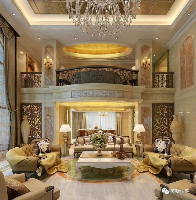 13.4米x12.5米三層歐式別墅設計圖，內帶堂屋+健身房，回鄉(xiāng)建一棟，生活太享受