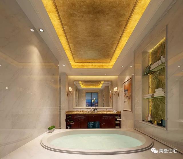 13.4米x12.5米三層歐式別墅設計圖，內帶堂屋+健身房，回鄉(xiāng)建一棟，生活太享受