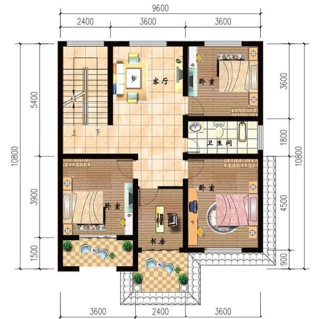 推薦2款開間都是10米的農(nóng)村別墅設(shè)計(jì)圖，豪華大氣，一款二層結(jié)構(gòu)，一款三層結(jié)構(gòu)，真的很實(shí)用。
