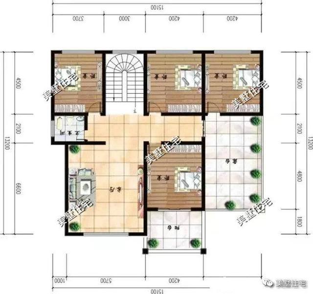 三層農(nóng)村現(xiàn)代別墅設(shè)計圖，精挑細選的3套，外觀精致漂亮，可以滿足親友留宿的需要。