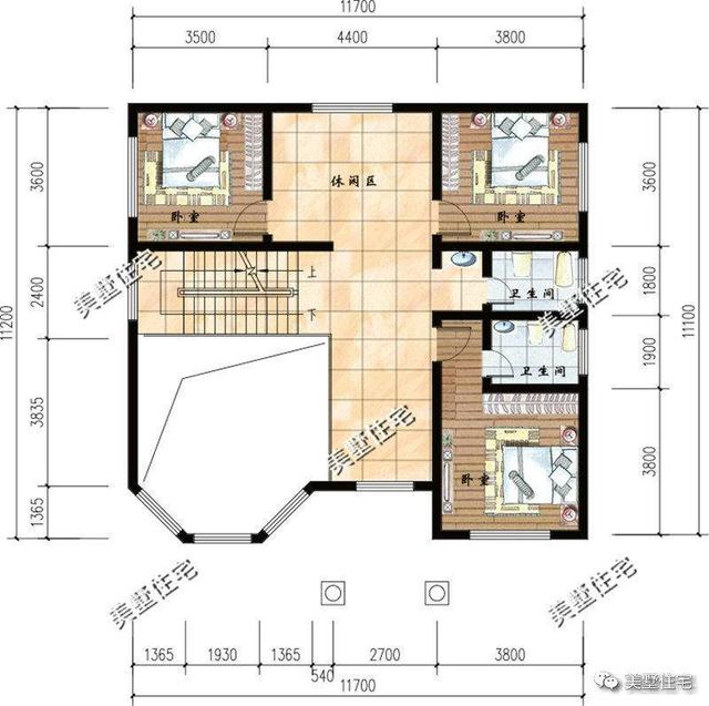 三層農(nóng)村現(xiàn)代別墅設(shè)計圖，精挑細選的3套，外觀精致漂亮，可以滿足親友留宿的需要。