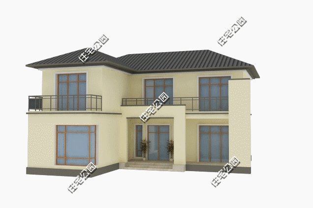 占地僅100平的二層農(nóng)村自建房，4室2廳，時(shí)尚大氣，可三世同堂