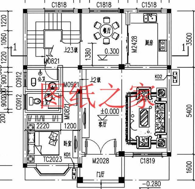占地100平5臥室的小戶型三層別墅設計圖，精美亮眼，家家戶戶都能修建