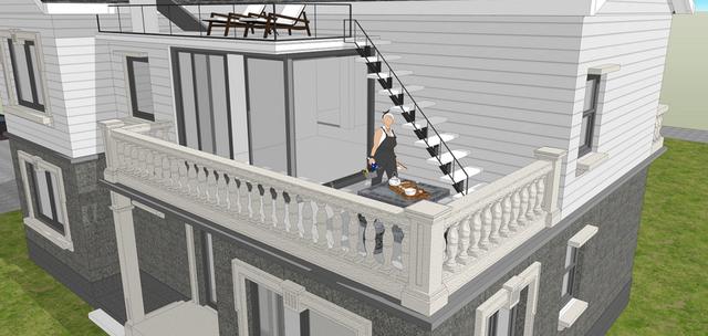 14.8x11.6米二層農(nóng)村別墅設(shè)計(jì)圖，經(jīng)濟(jì)實(shí)用，造價(jià)31萬(wàn)