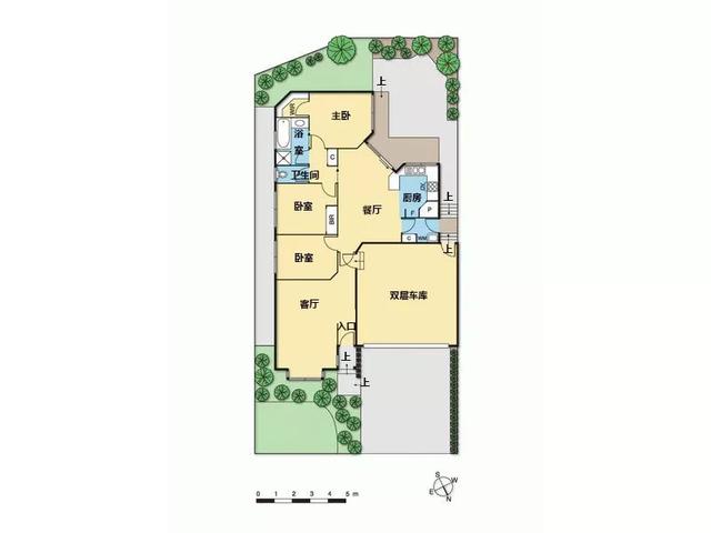 簡約現(xiàn)代別墅設計圖——小戶型設計舒適實用