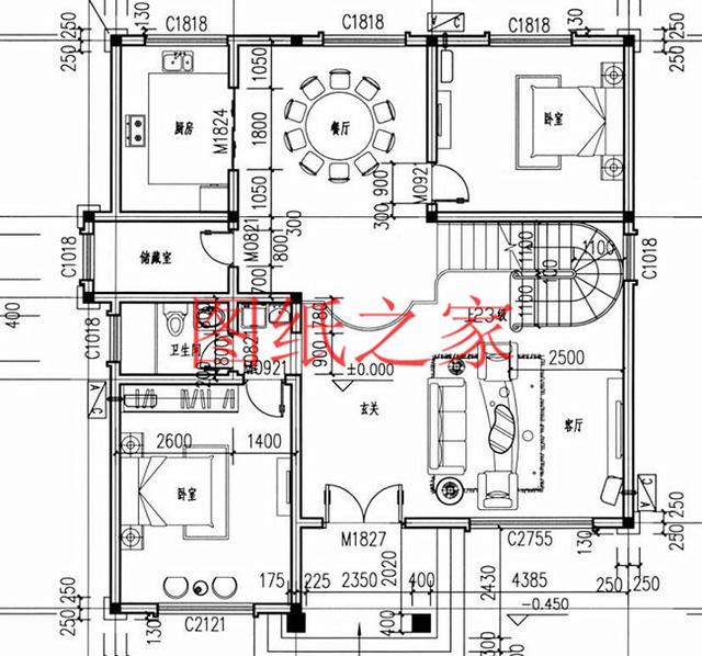 美觀大氣的三層別墅設(shè)計圖，設(shè)計新穎獨特，您理想的選擇！
