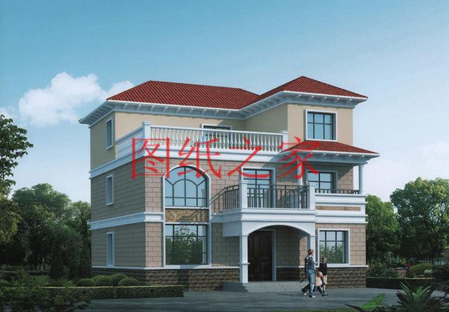 美觀大氣的三層別墅設(shè)計圖，設(shè)計新穎獨特，您理想的選擇！