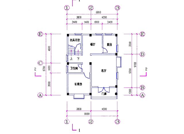 4款造價低，占地小，別墅設(shè)計圖（含建筑結(jié)構(gòu)水電圖）