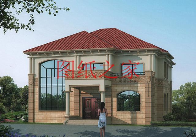 超大戶型，時(shí)尚現(xiàn)代的二層別墅設(shè)計(jì)圖，建成后您一定喜歡