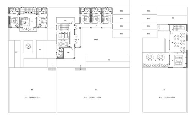 新中式民俗別墅設(shè)計(jì)圖，可用于民宿，也可商用。