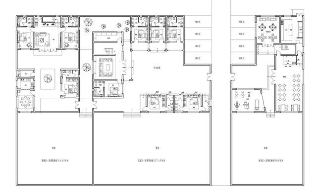 新中式民俗別墅設(shè)計(jì)圖，可用于民宿，也可商用。