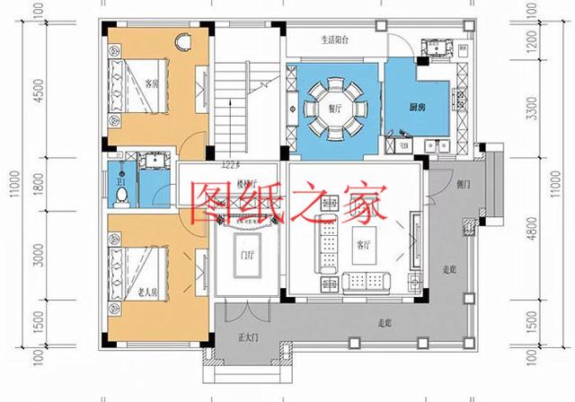 兩層農(nóng)村自建房，占地小造價低廉，讓你輕松實(shí)現(xiàn)別墅夢！