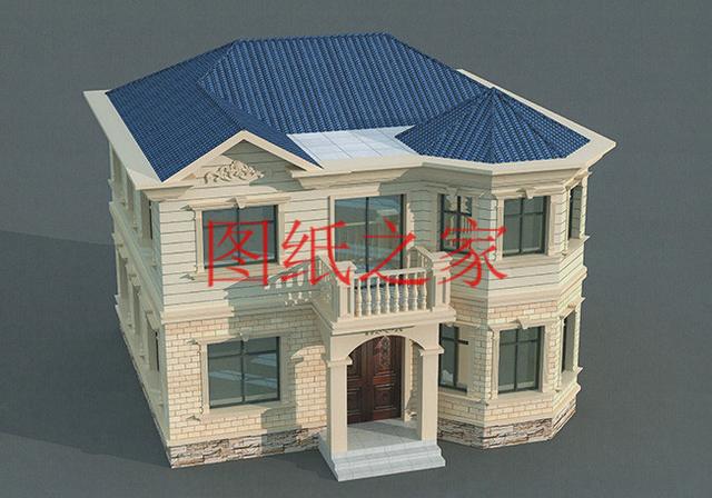 兩層農(nóng)村自建房，占地小造價低廉，讓你輕松實(shí)現(xiàn)別墅夢！