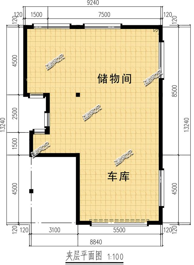 小占地別墅設(shè)計(jì)圖，外觀時(shí)尚新潮，還有地下車庫(kù)哦！
