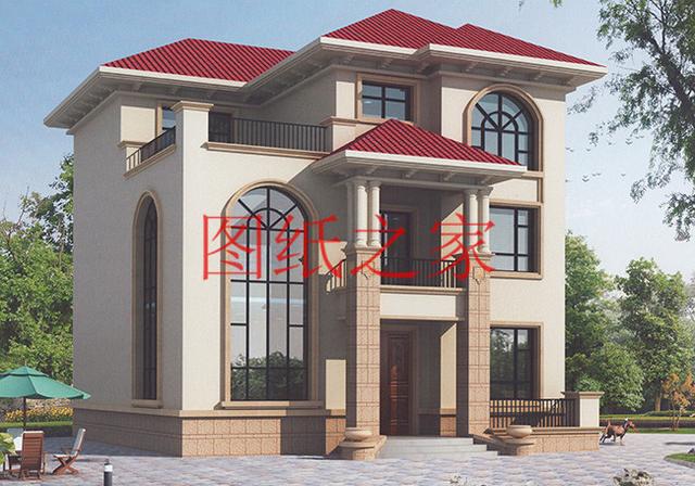 120平米三層別墅設(shè)計(jì)圖，新穎獨(dú)特、簡約大氣，幾十年也不會過時！