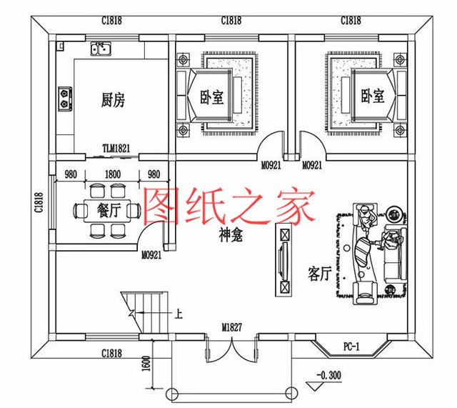 120平米三層別墅設(shè)計(jì)圖，新穎獨(dú)特、簡約大氣，幾十年也不會過時！