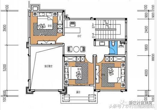 復式三層別墅設(shè)計圖，造價低經(jīng)濟適用，滿足您的豪宅夢！