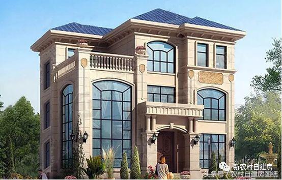 復式三層別墅設(shè)計圖，造價低經(jīng)濟適用，滿足您的豪宅夢！