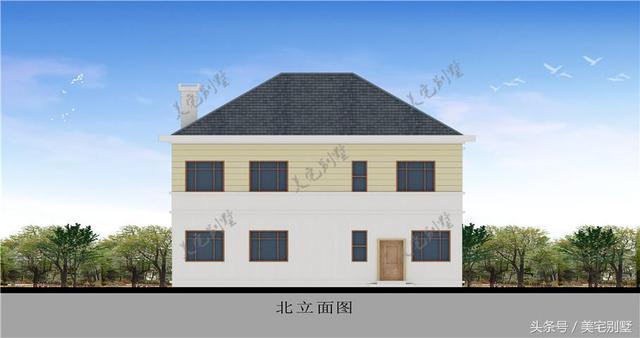 田園小別墅設(shè)計(jì)圖，10.8X12挑空客廳，您喜歡嗎？