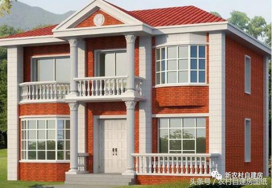 3套經(jīng)典別墅設(shè)計(jì)圖，多間臥室?guī)Э净鸱亢蜁衽_(tái)，造價(jià)只要25萬