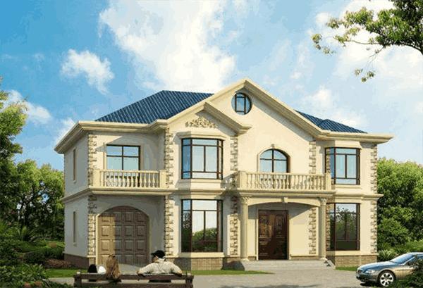 二層農(nóng)村自建房，精致完美，帶車庫(kù)挑空客廳，品味人最愛！