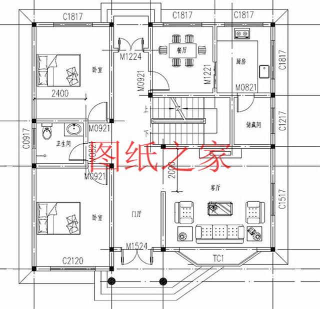 7套占地小的二層別墅設(shè)計(jì)圖，外觀新穎獨(dú)特，適合您的選擇！