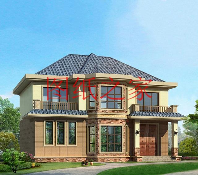 7套占地小的二層別墅設(shè)計(jì)圖，外觀新穎獨(dú)特，適合您的選擇！