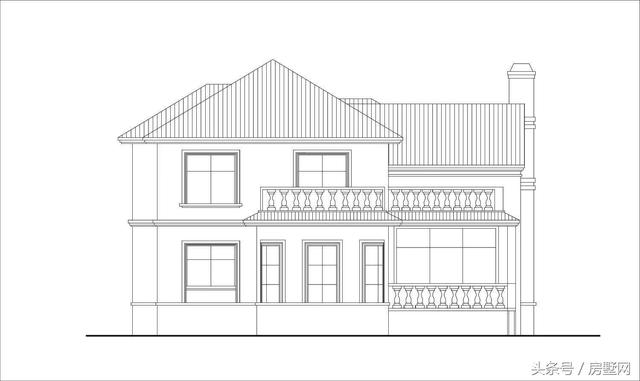 北方雪景別墅設計圖，猶如置身童話世界，非常夢幻！