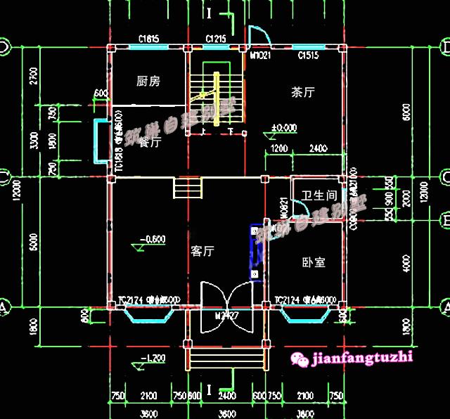 100平米別墅設(shè)計圖，親民的設(shè)計理念，您值得建造