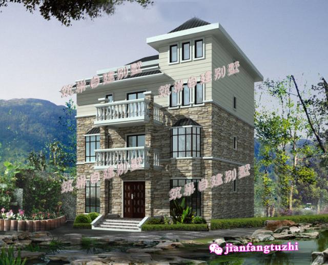 100平米別墅設(shè)計圖，親民的設(shè)計理念，您值得建造