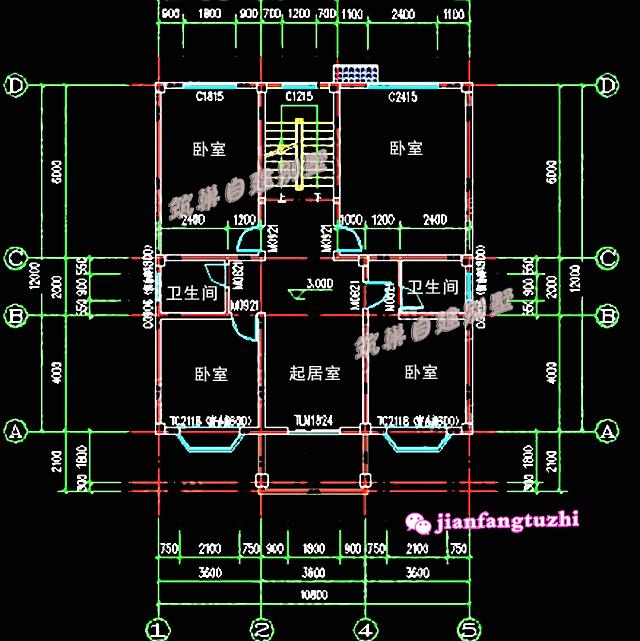 100平米別墅設(shè)計圖，親民的設(shè)計理念，您值得建造