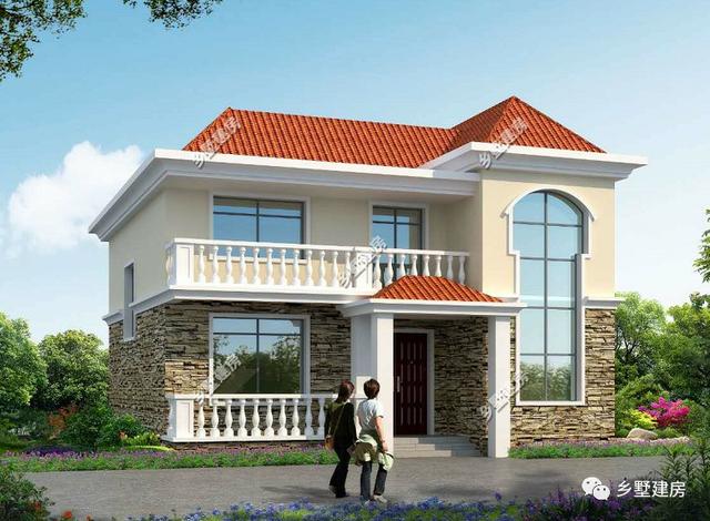 11X12米農(nóng)村自建房，設(shè)計親民，麻雀雖小，五臟俱全。