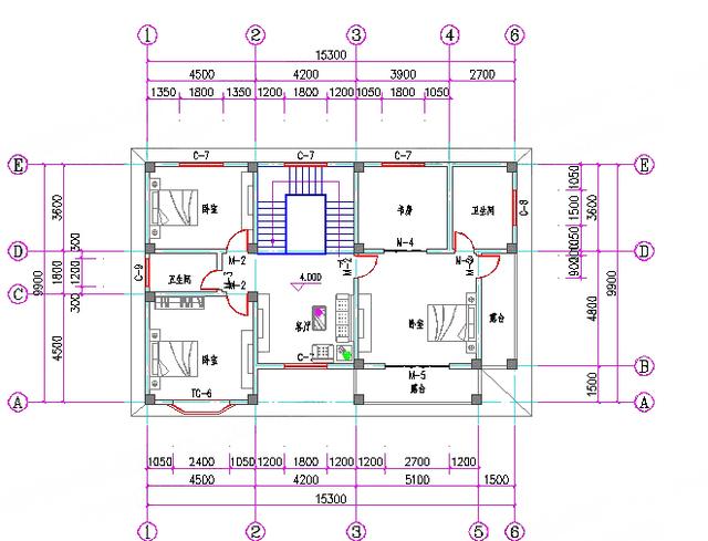 坡屋頂帶回廊農(nóng)村自建房，外觀新穎獨(dú)特，造價(jià)25萬(wàn)！