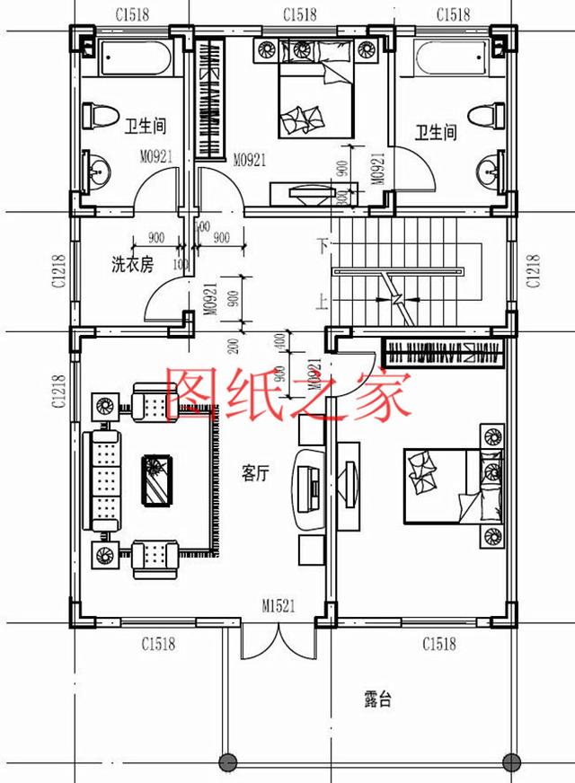 4套小戶型三層別墅設(shè)計圖分享給大家！