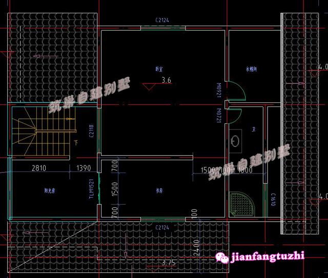 一層別墅設(shè)計(jì)圖，小洋房，外觀艷麗，大氣優(yōu)雅。