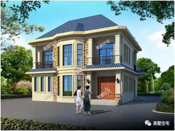 占地120平左右的別墅設(shè)計圖，美觀實用，適合每家每戶。