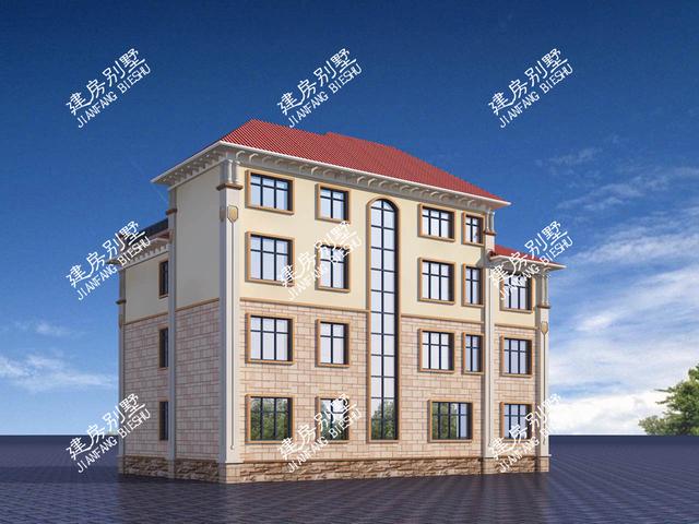 四層別墅設(shè)計(jì)圖，帶車庫，挑空設(shè)計(jì)，給您品質(zhì)生活！